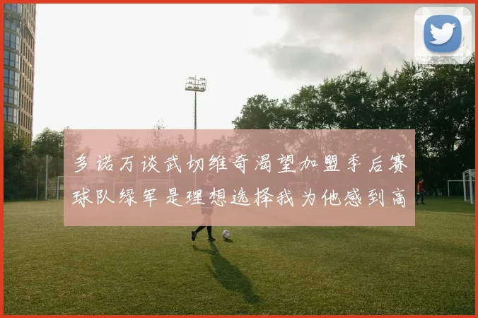 多诺万谈武切维奇渴望加盟季后赛球队绿军是理想选择我为他感到高兴